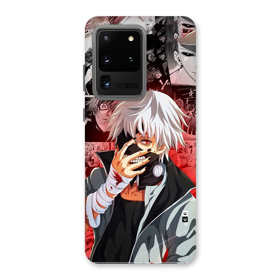 Kaneki Ken Manga Style Back Case for Galaxy S20 Ultra