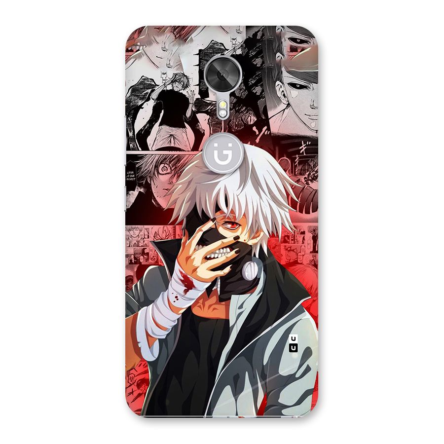 Kaneki Ken Manga Style Back Case for Gionee A1
