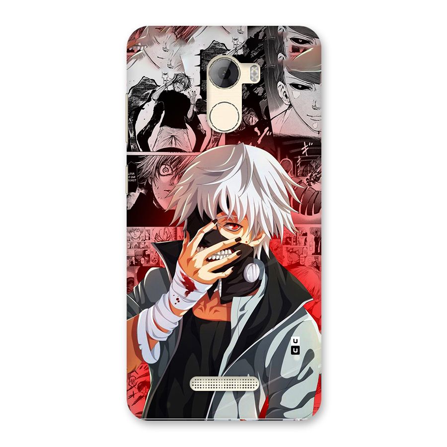 Kaneki Ken Manga Style Back Case for Gionee A1 LIte