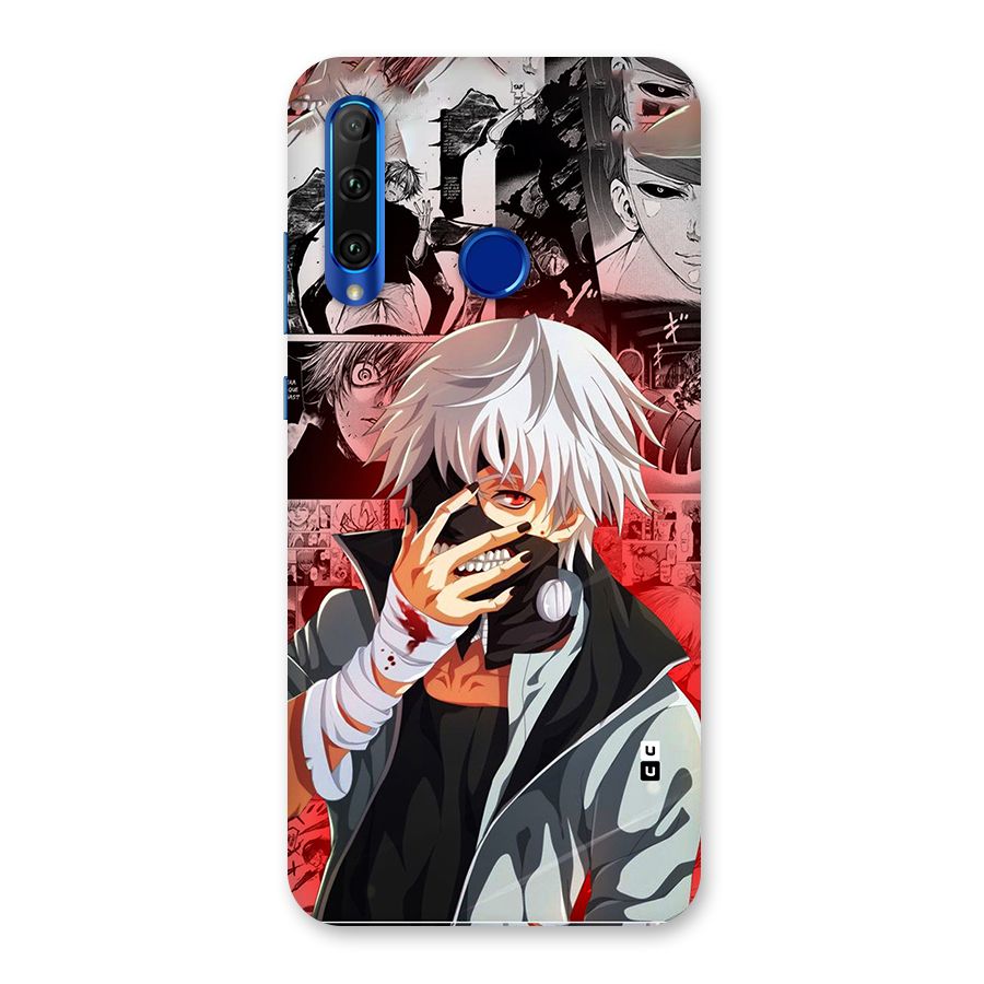 Kaneki Ken Manga Style Back Case for Honor 20i