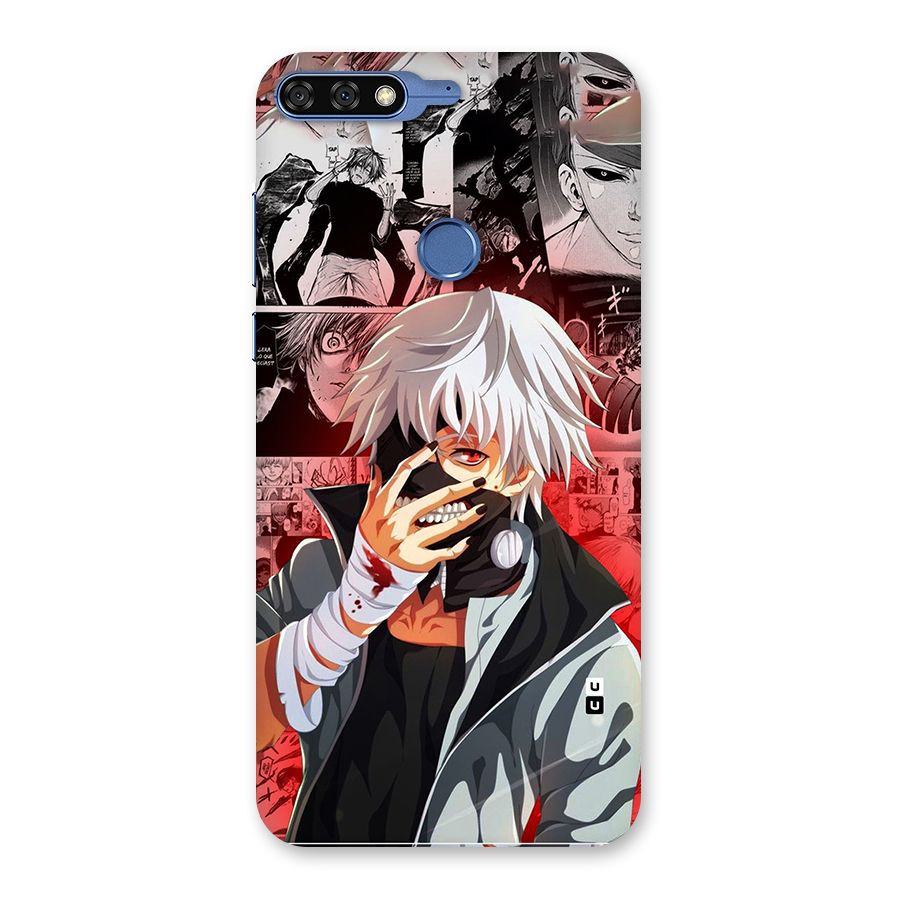 Kaneki Ken Manga Style Back Case for Honor 7C