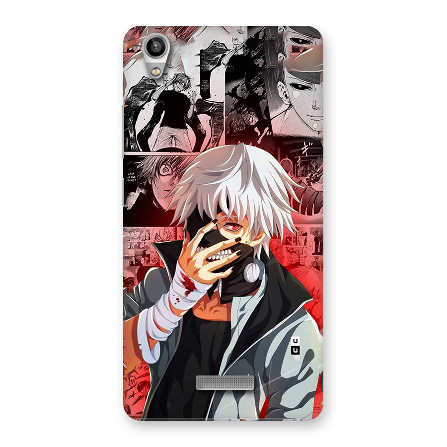 Kaneki Ken Manga Style Back Case for Lava Pixel V1