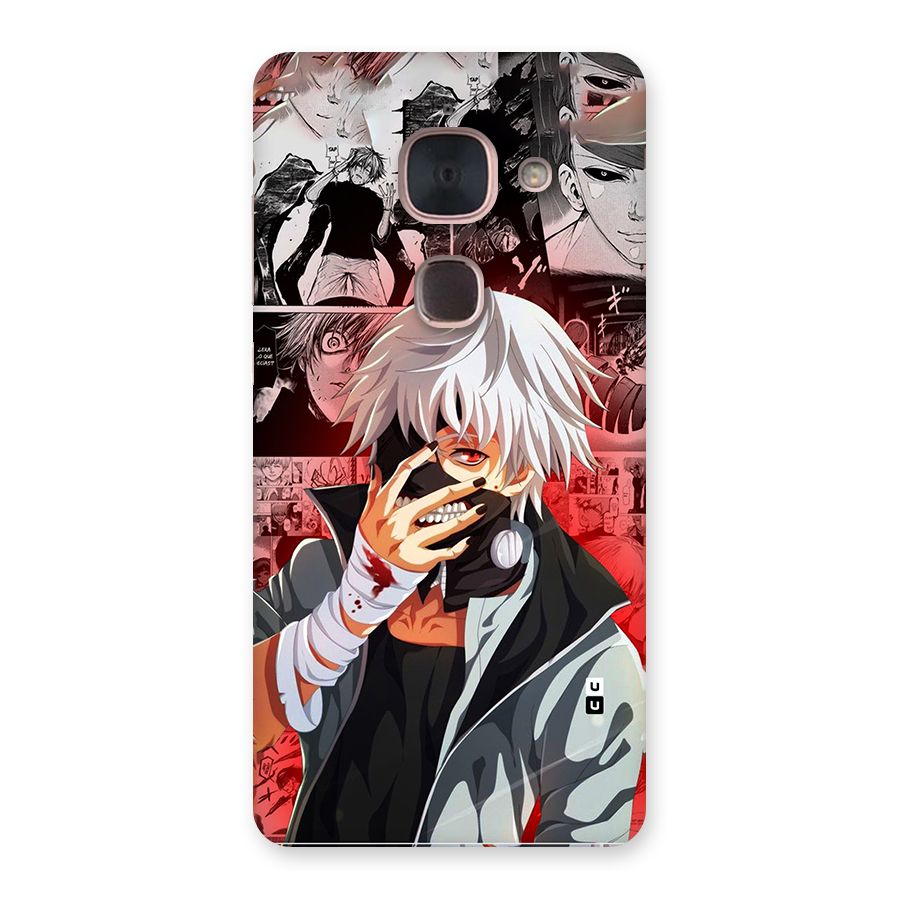 Kaneki Ken Manga Style Back Case for Le Max 2