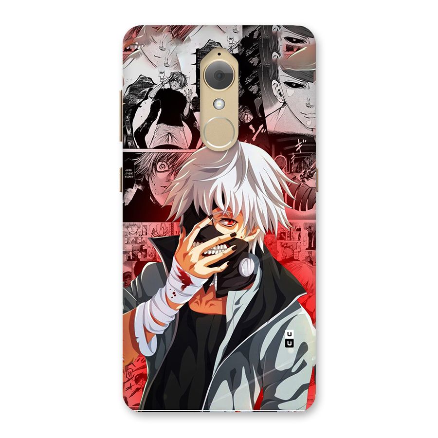 Kaneki Ken Manga Style Back Case for Lenovo K8