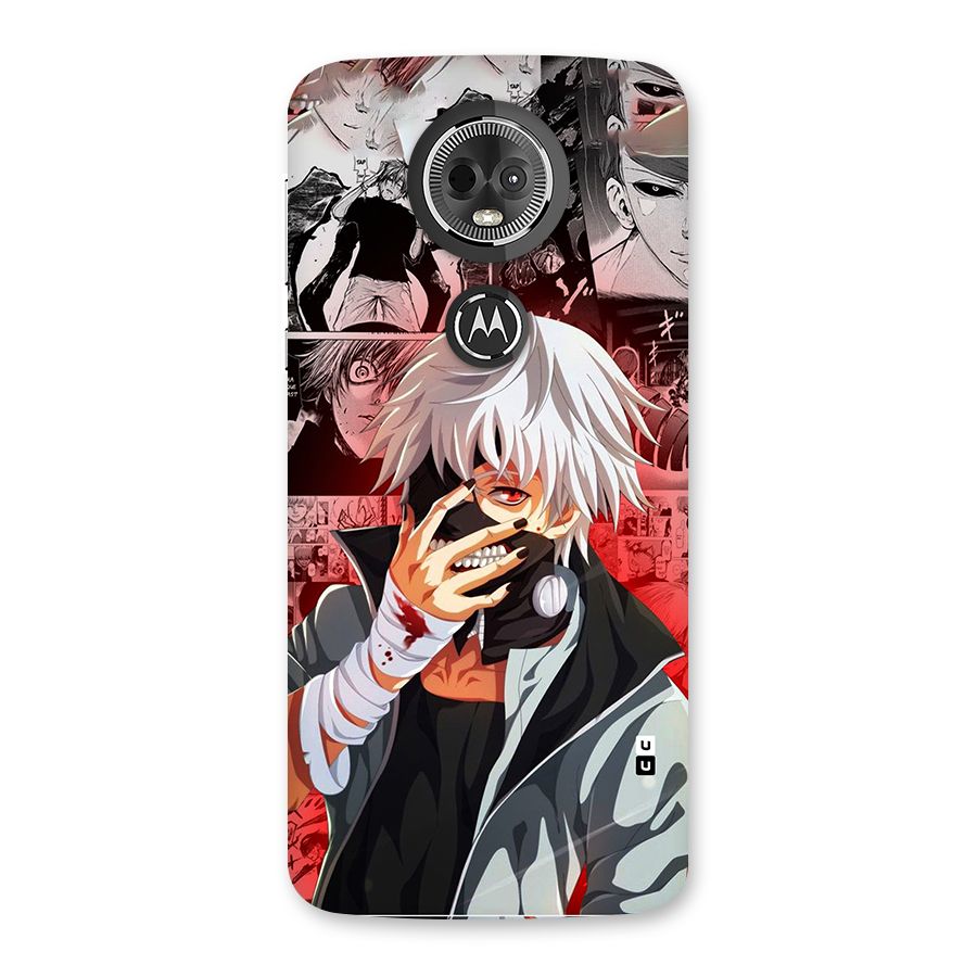 Kaneki Ken Manga Style Back Case for Moto E5 Plus