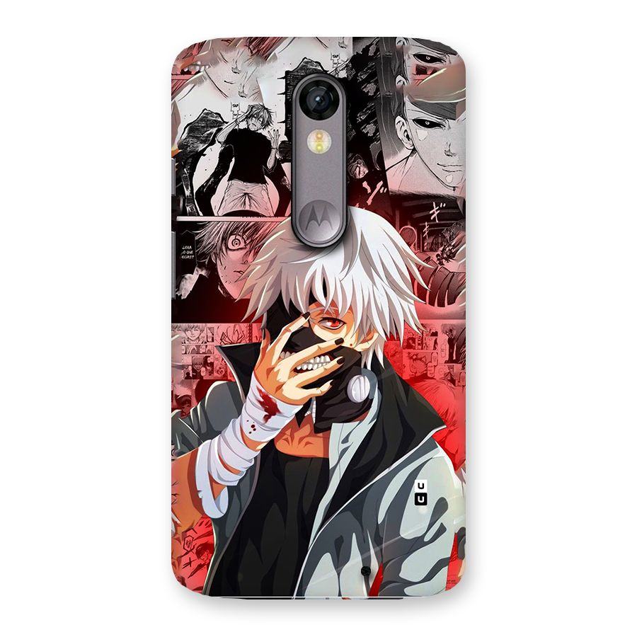 Kaneki Ken Manga Style Back Case for Moto X Force