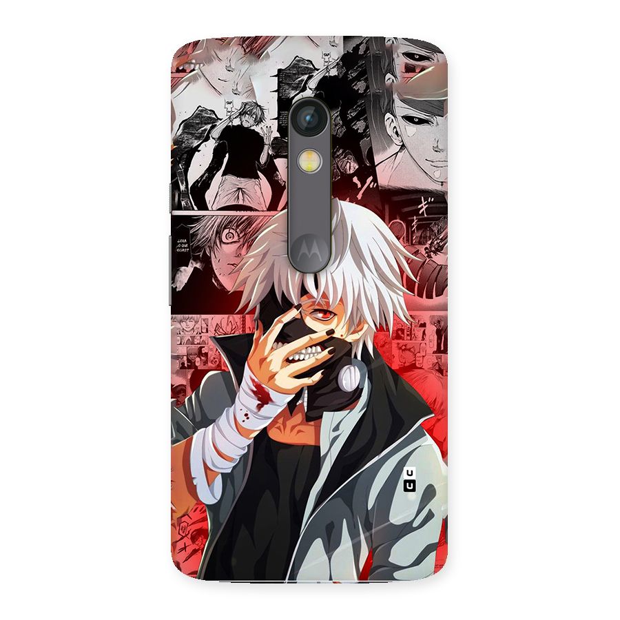 Kaneki Ken Manga Style Back Case for Moto X Play