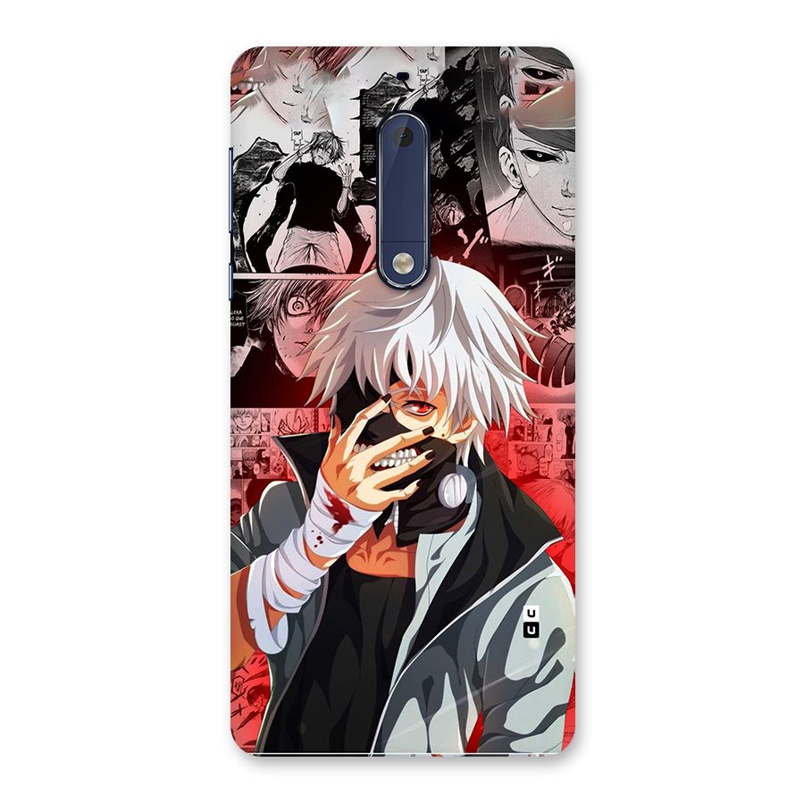 Kaneki Ken Manga Style Back Case for Nokia 5