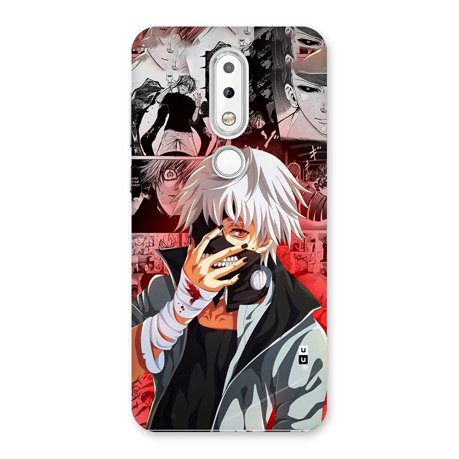 Kaneki Ken Manga Style Back Case for Nokia 6.1 Plus