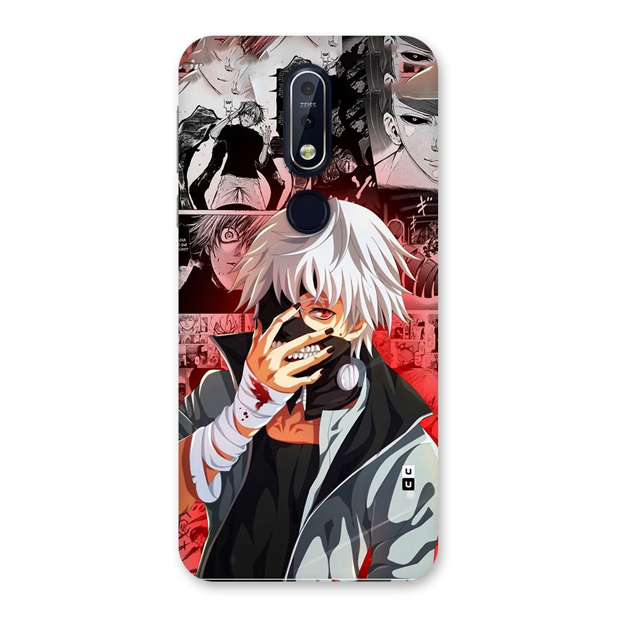 Kaneki Ken Manga Style Back Case for Nokia 7.1