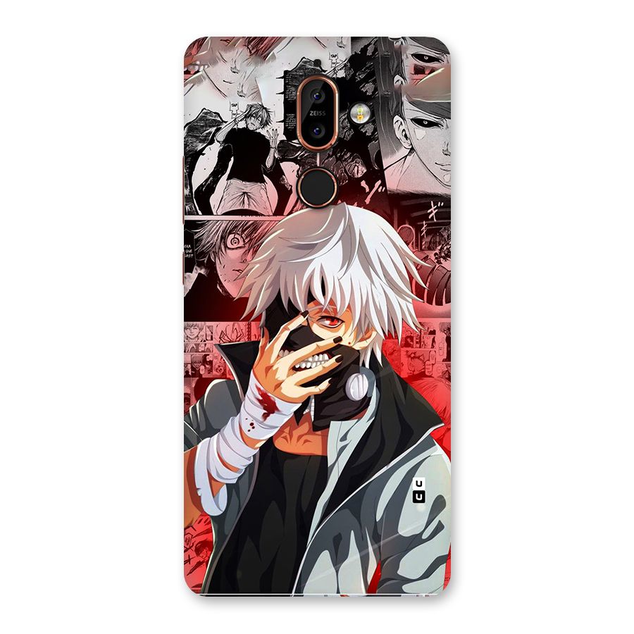 Kaneki Ken Manga Style Back Case for Nokia 7 Plus