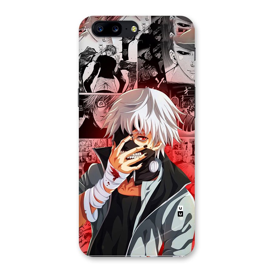 Kaneki Ken Manga Style Back Case for OnePlus 5