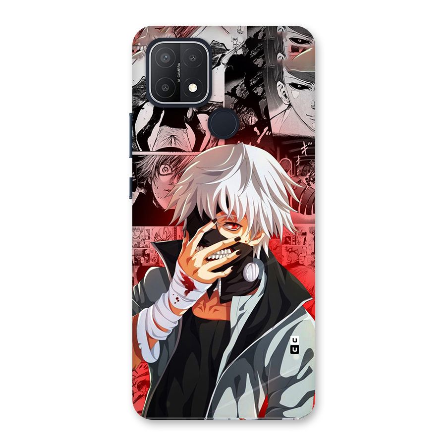 Kaneki Ken Manga Style Back Case for Oppo A15