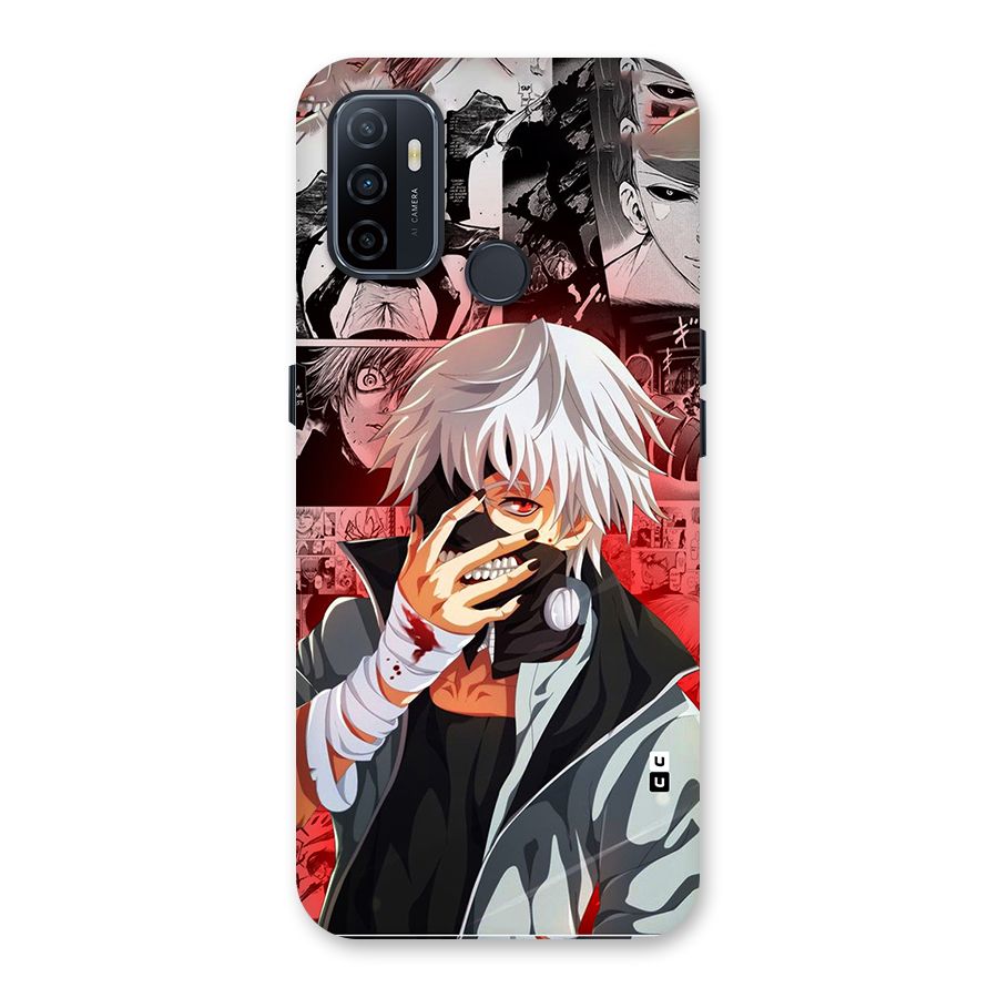 Kaneki Ken Manga Style Back Case for Oppo A32