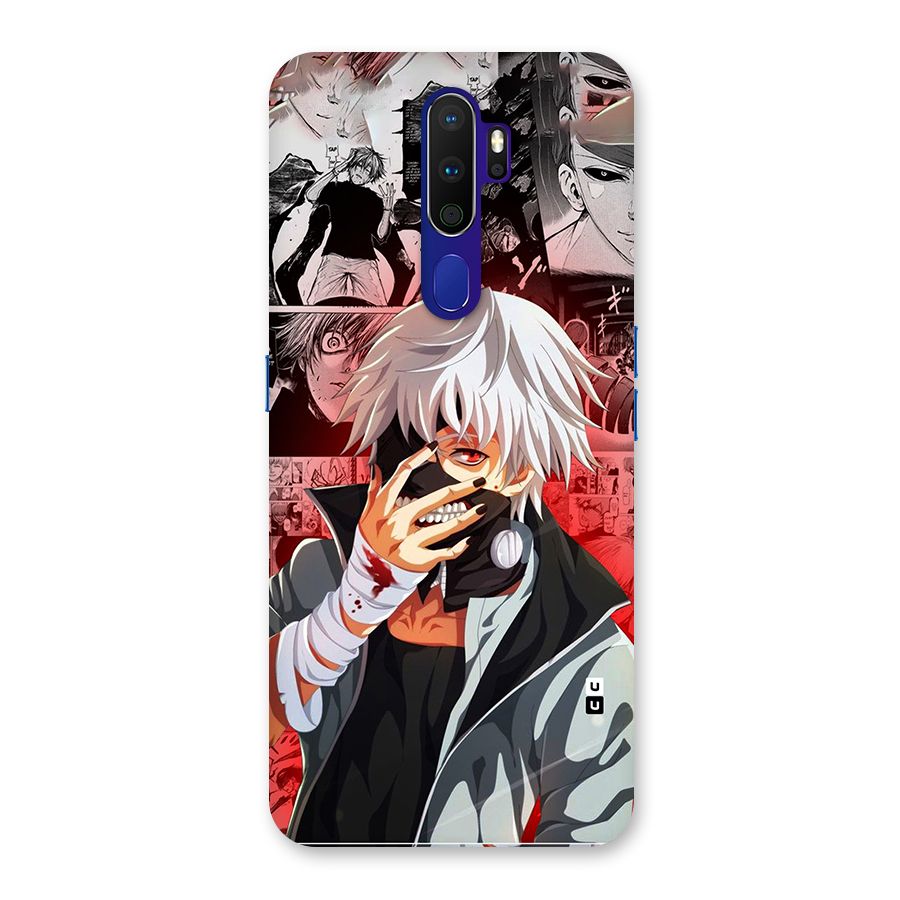 Kaneki Ken Manga Style Back Case for Oppo A9 (2020)
