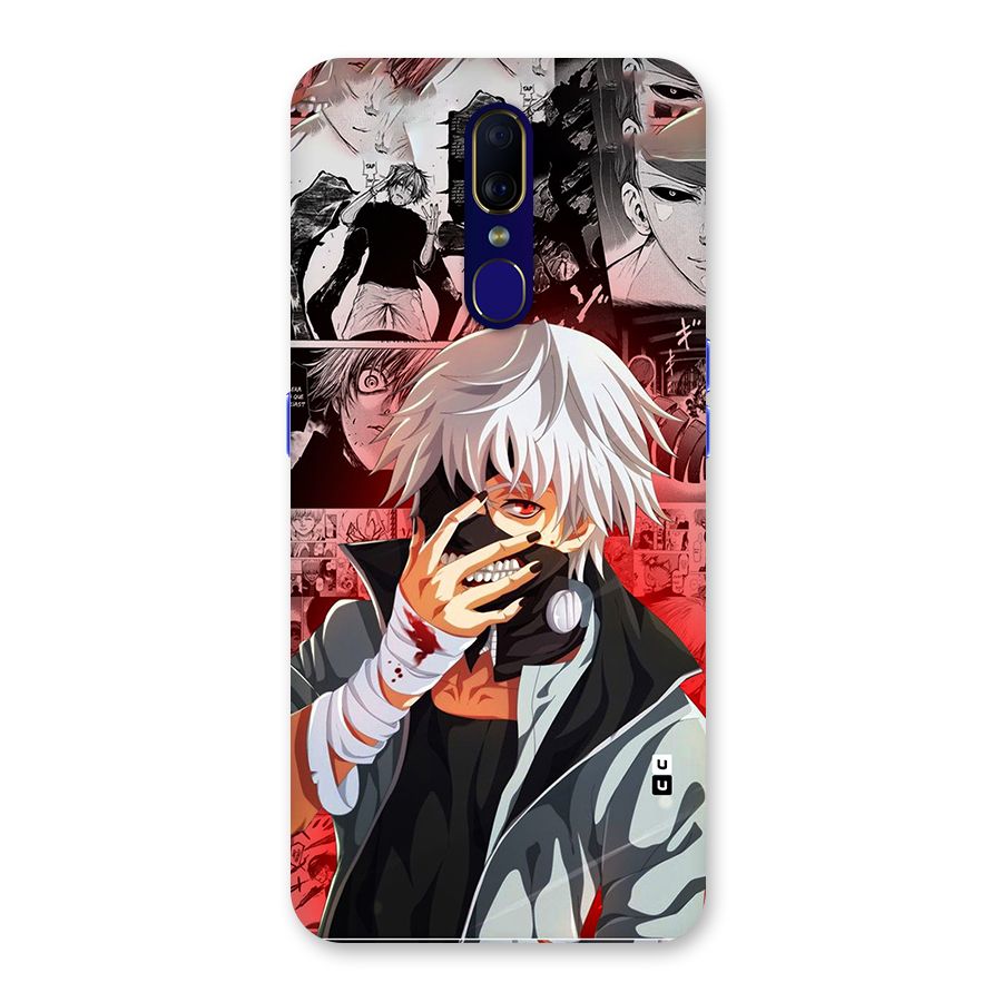 Kaneki Ken Manga Style Back Case for Oppo F11