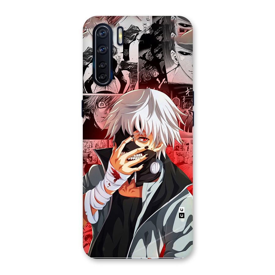 Kaneki Ken Manga Style Back Case for Oppo F15