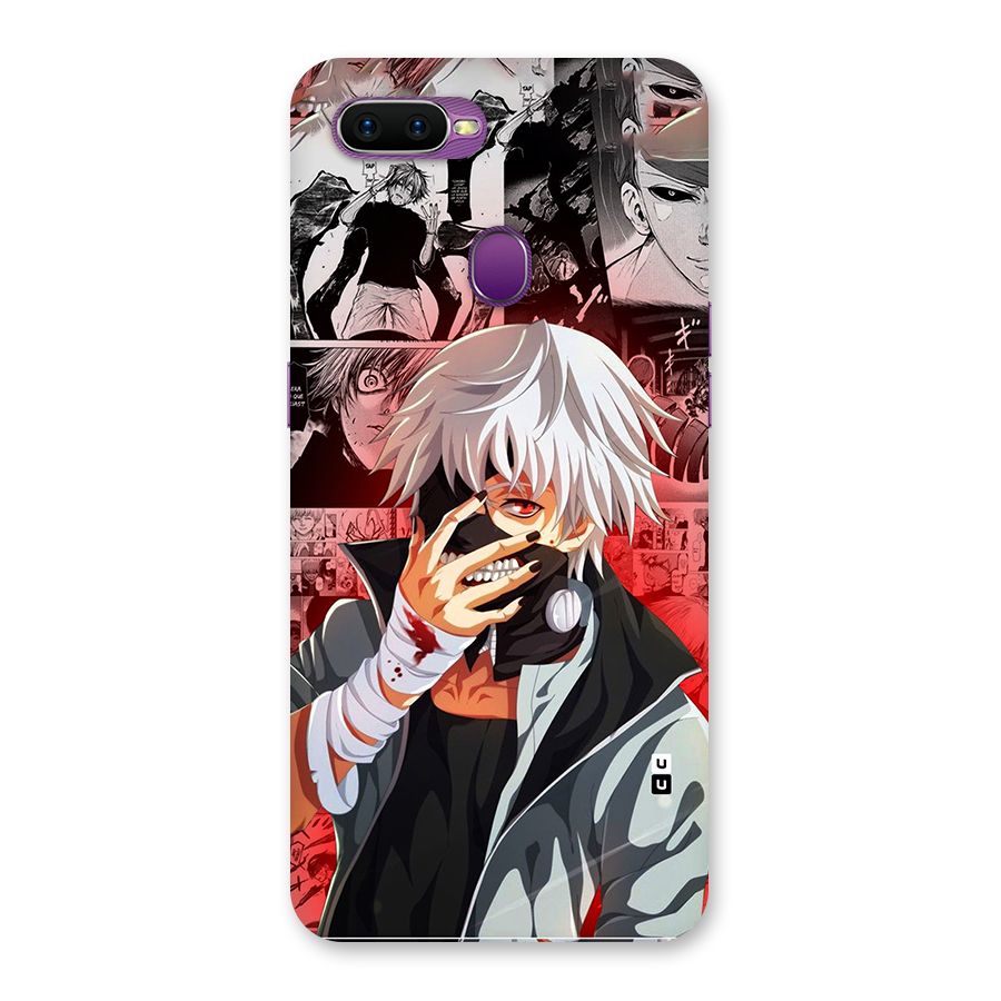 Kaneki Ken Manga Style Back Case for Oppo F9