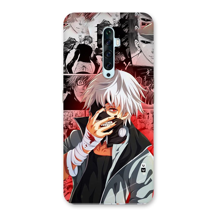 Kaneki Ken Manga Style Back Case for Oppo Reno2 F