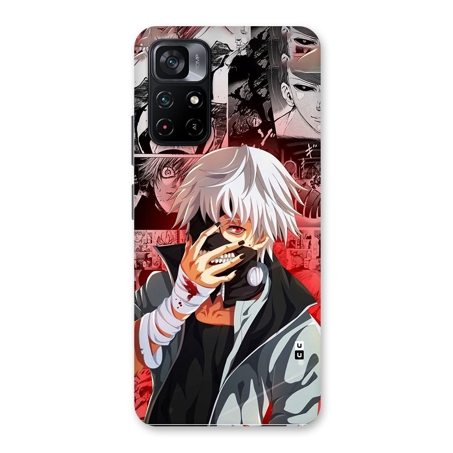 Kaneki Ken Manga Style Back Case for Poco M4 Pro 5G