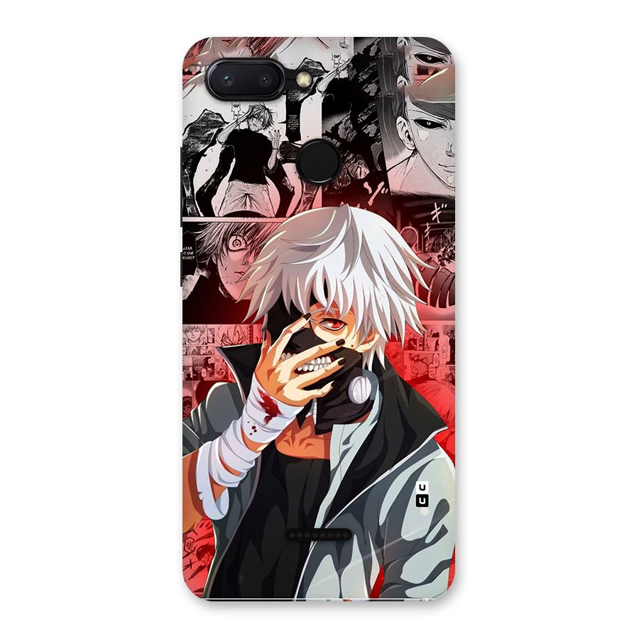 Kaneki Ken Manga Style Back Case for Redmi 6