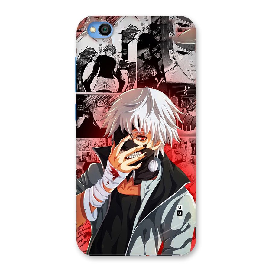Kaneki Ken Manga Style Back Case for Redmi Go