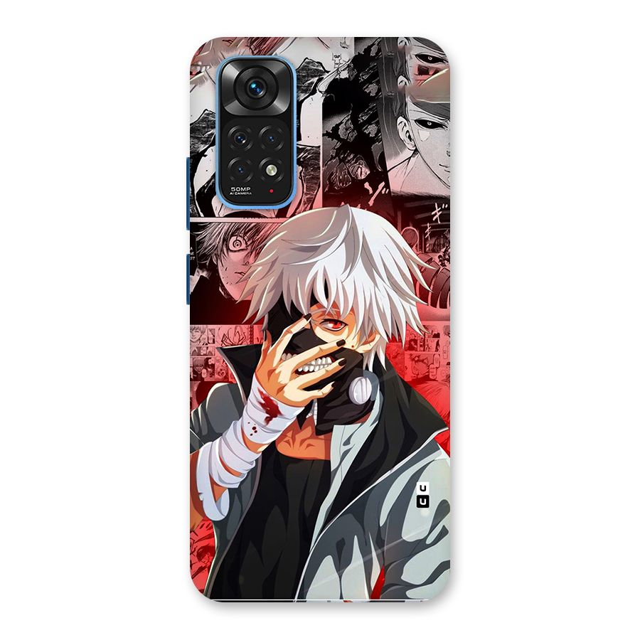 Kaneki Ken Manga Style Back Case for Redmi Note 11S
