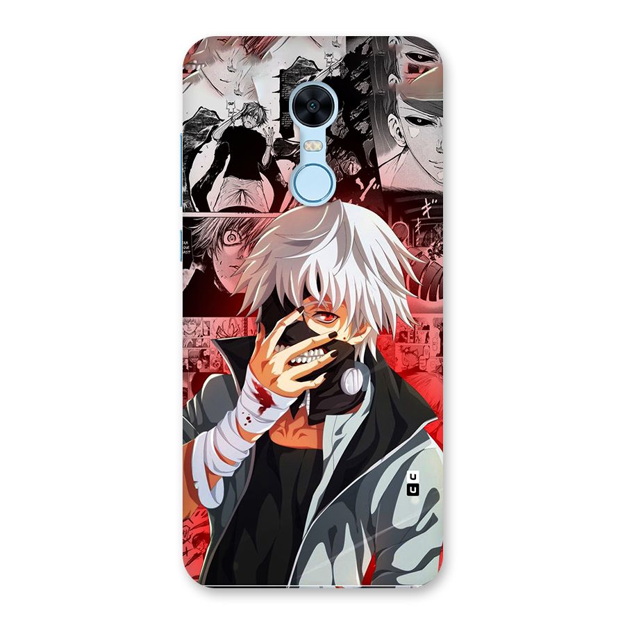Kaneki Ken Manga Style Back Case for Redmi Note 5