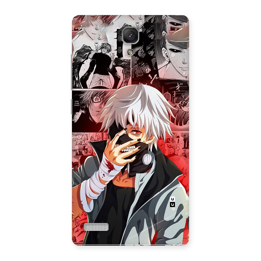 Kaneki Ken Manga Style Back Case for Redmi Note Prime