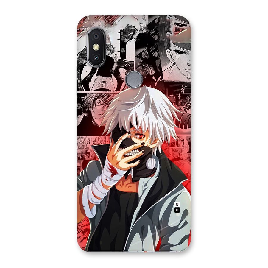 Kaneki Ken Manga Style Back Case for Redmi Y2