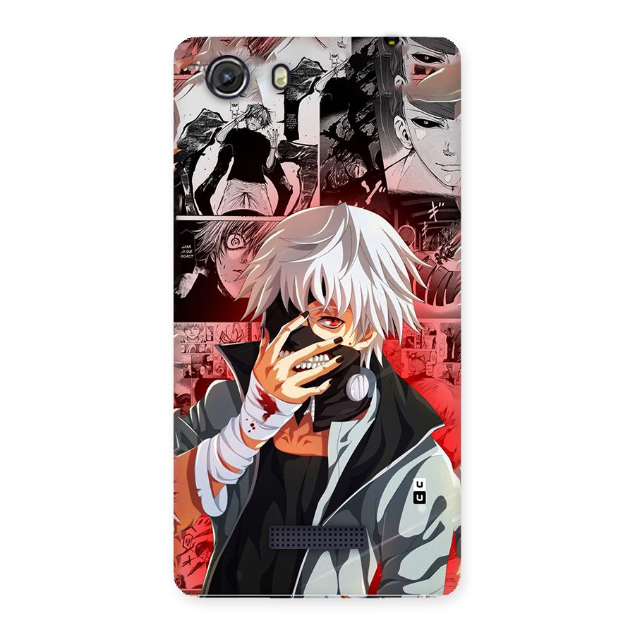 Kaneki Ken Manga Style Back Case for Unite 3