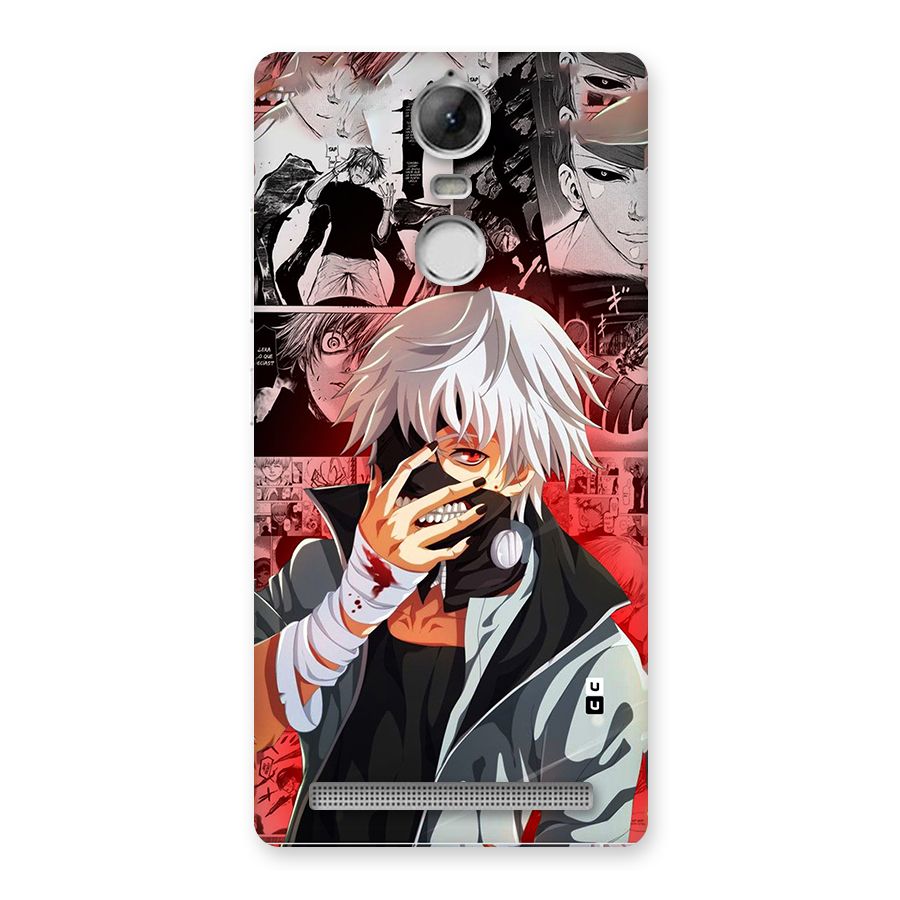 Kaneki Ken Manga Style Back Case for Vibe K5 Note