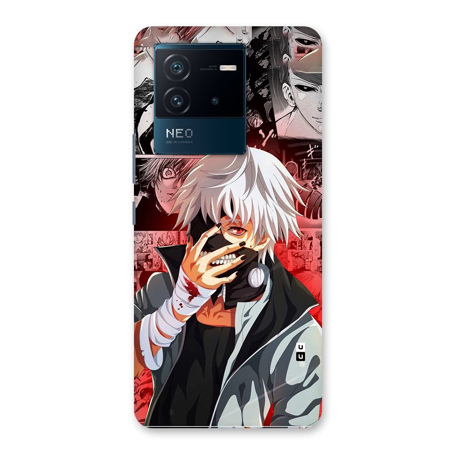 Kaneki Ken Manga Style Back Case for Vivo iQOO Neo 6 5G
