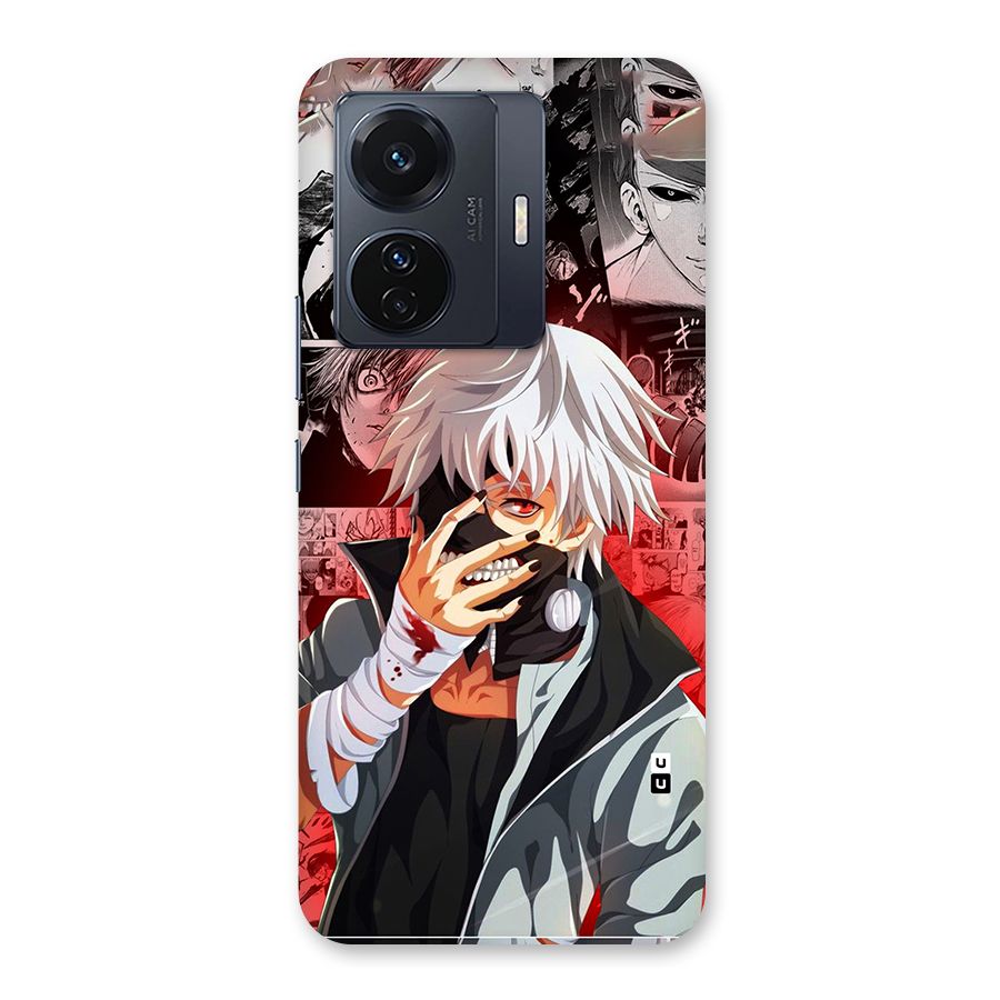Kaneki Ken Manga Style Back Case for Vivo iQOO Z6 Pro