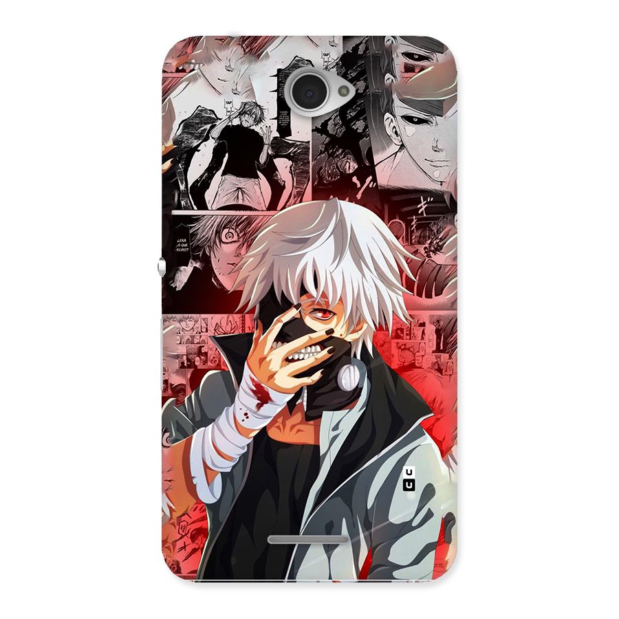 Kaneki Ken Manga Style Back Case for Xperia E4