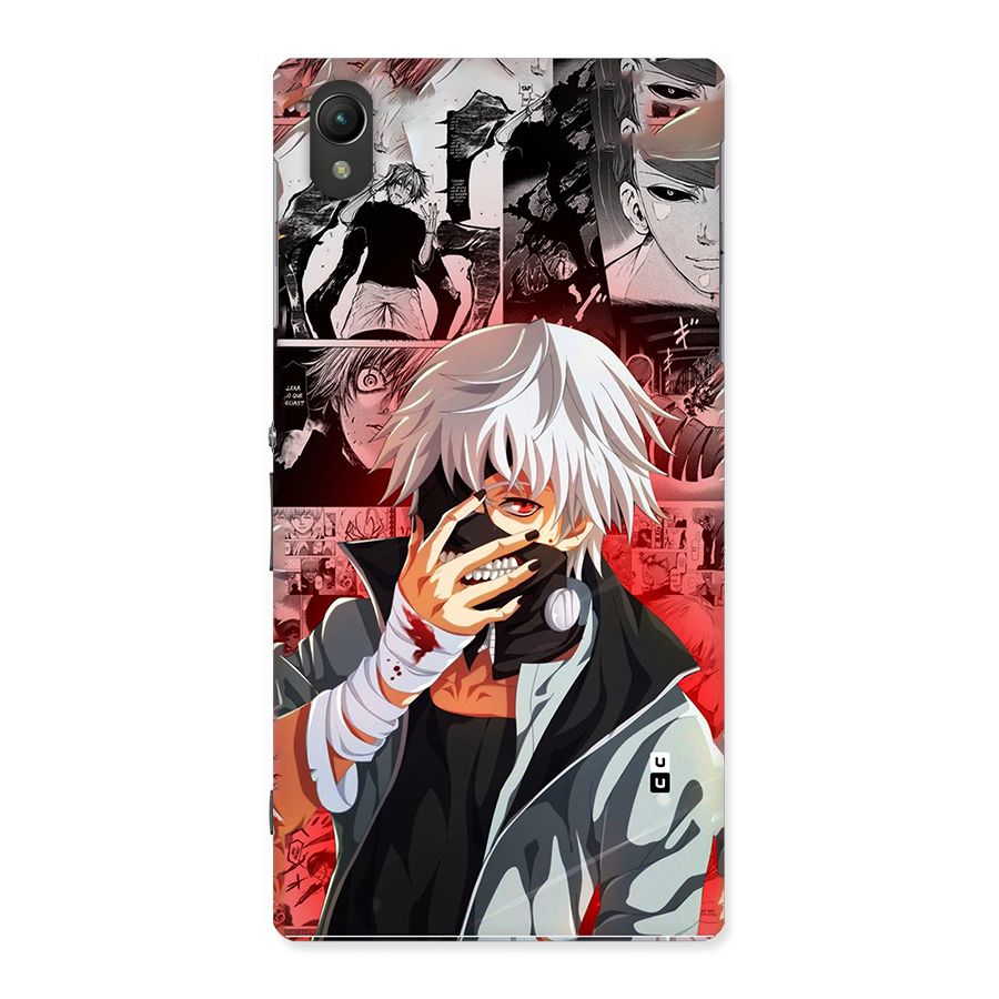 Kaneki Ken Manga Style Back Case for Xperia Z1
