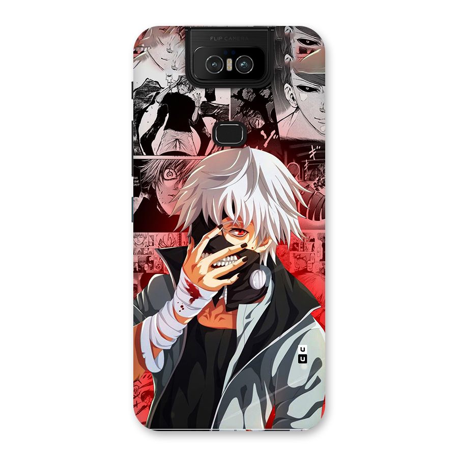 Kaneki Ken Manga Style Back Case for Zenfone 6z