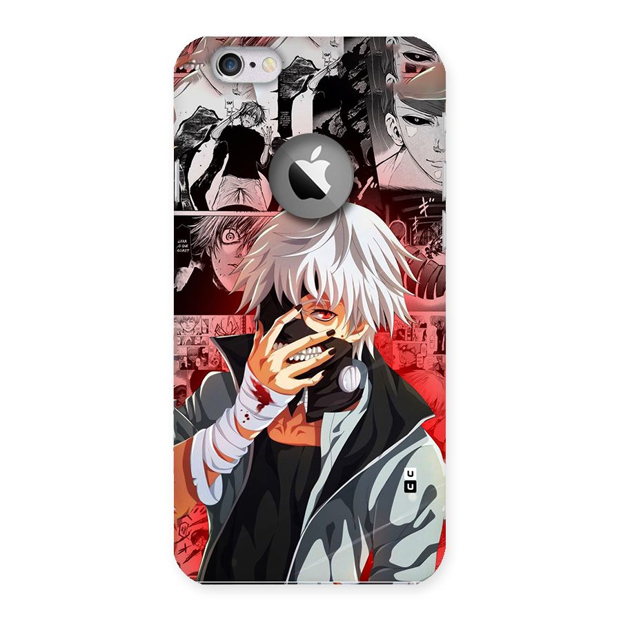 Kaneki Ken Manga Style Back Case for iPhone 6 Logo Cut