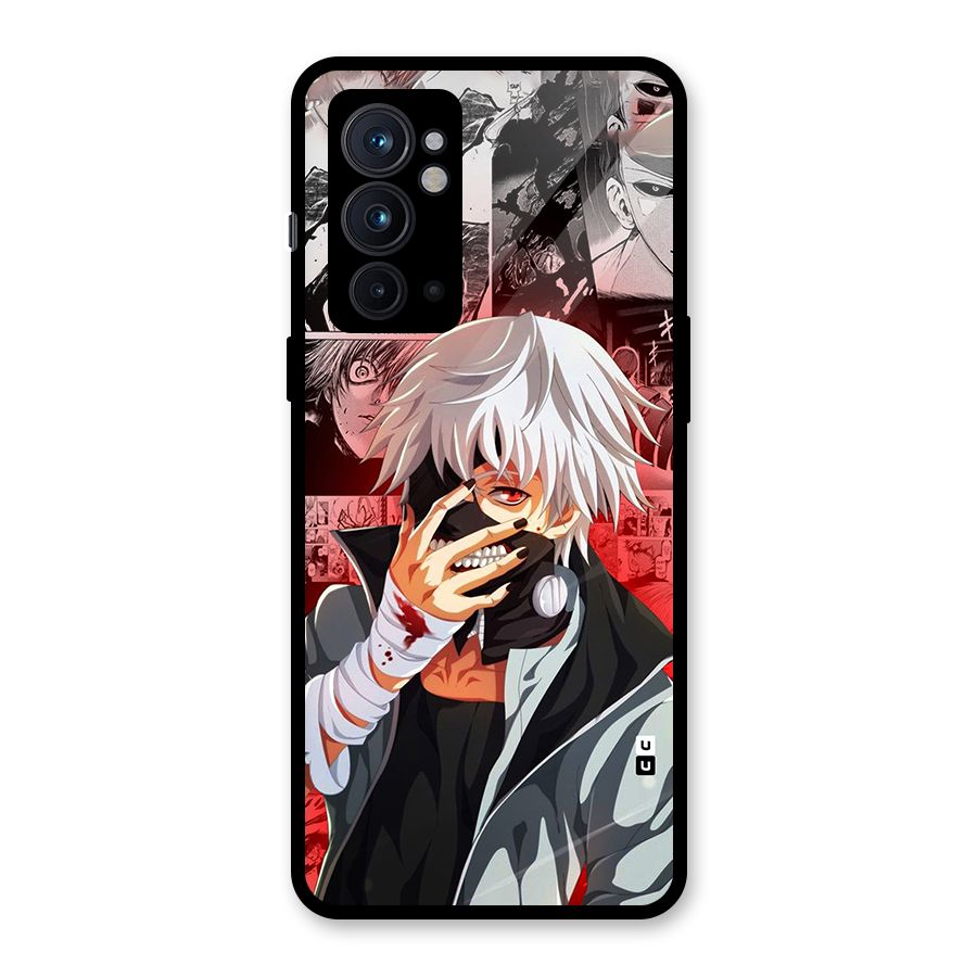 Kaneki Ken Manga Style Glass Back Case for OnePlus 9RT 5G