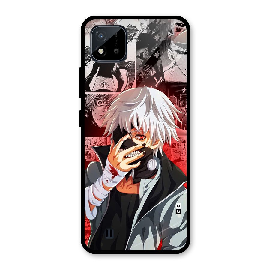 Kaneki Ken Manga Style Glass Back Case for Realme C11 2021