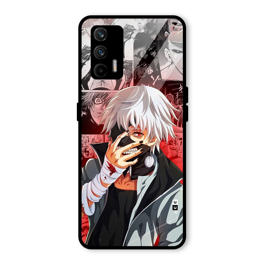 Kaneki Ken Manga Style Glass Back Case for Realme GT 5G