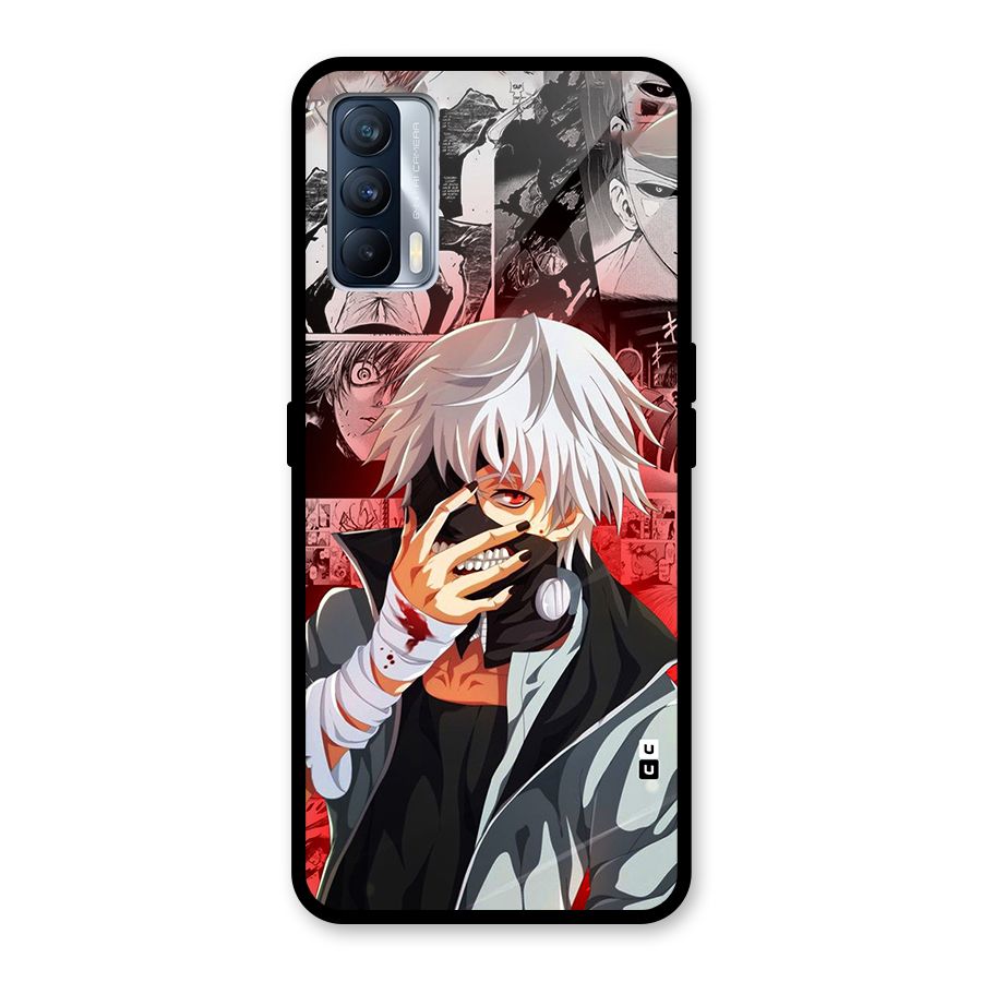 Kaneki Ken Manga Style Glass Back Case for Realme X7