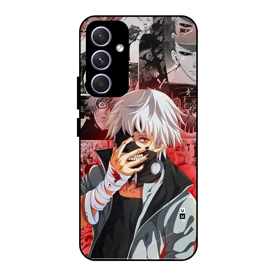 Kaneki Ken Manga Style Metal Back Case for Galaxy A54