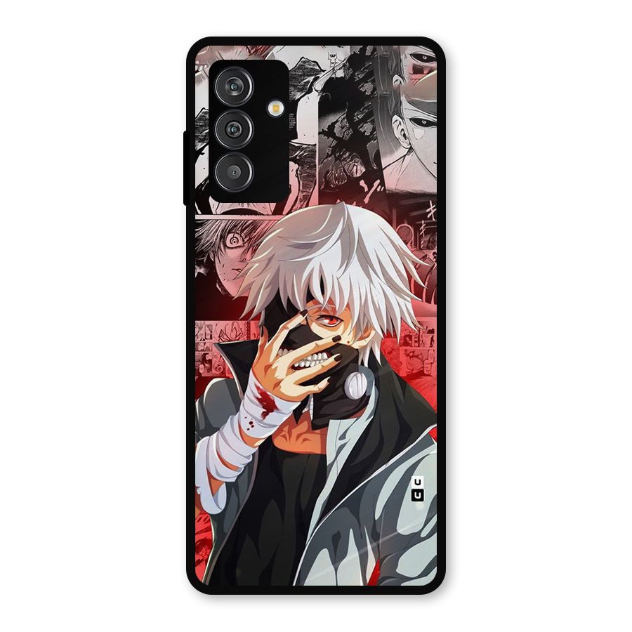 Kaneki Ken Manga Style Metal Back Case for Galaxy F13