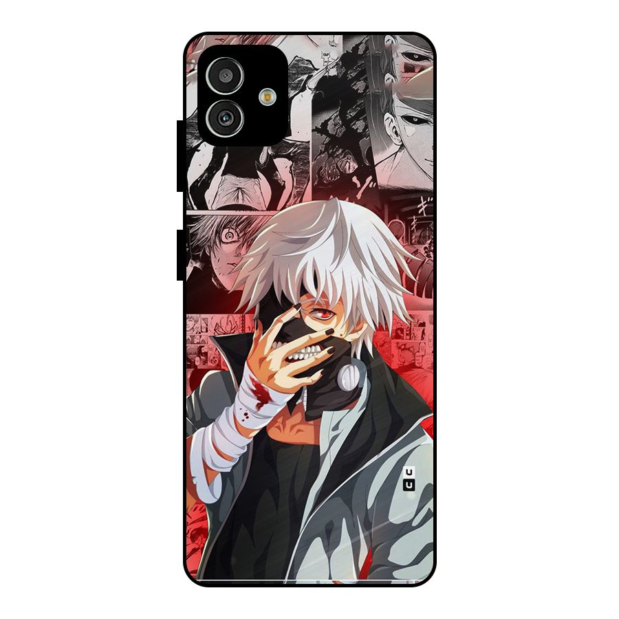 Kaneki Ken Manga Style Metal Back Case for Galaxy M13 5G
