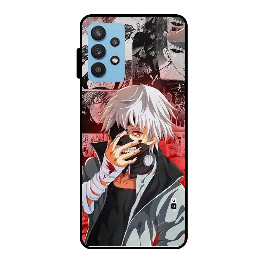 Kaneki Ken Manga Style Metal Back Case for Galaxy M32 5G