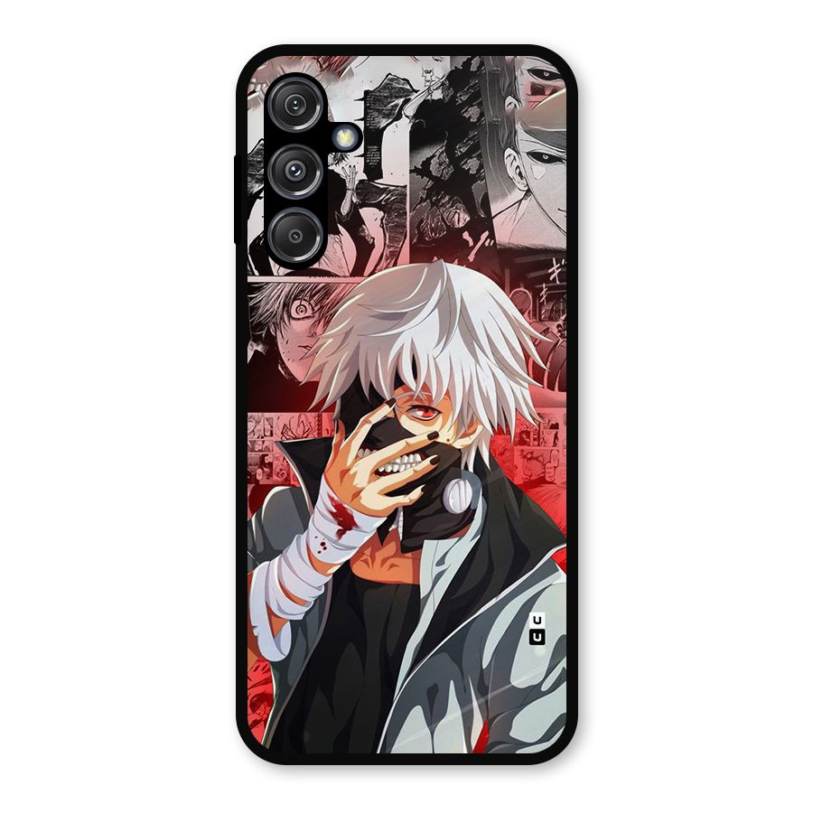 Kaneki Ken Manga Style Metal Back Case for Galaxy M34 5G