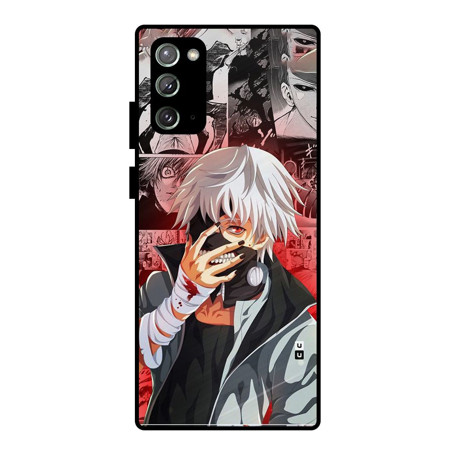 Kaneki Ken Manga Style Metal Back Case for Galaxy Note 20