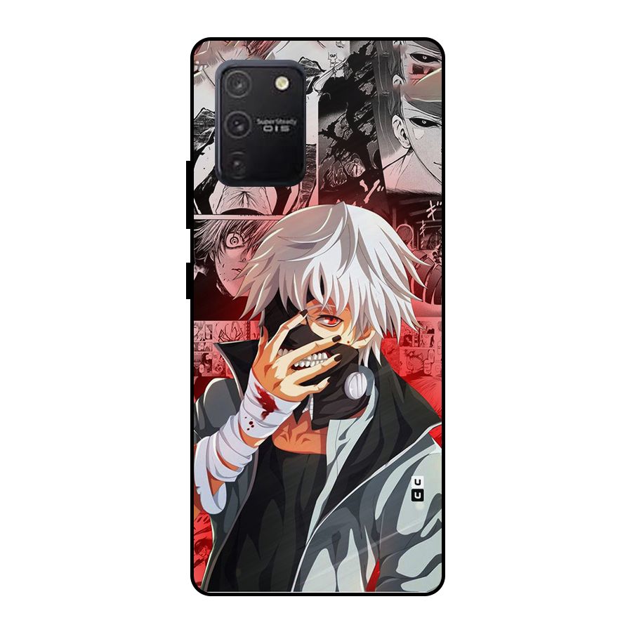 Kaneki Ken Manga Style Metal Back Case for Galaxy S10 Lite
