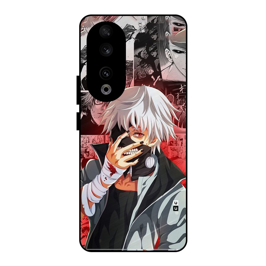Kaneki Ken Manga Style Metal Back Case for Honor 90